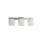 Maxim Lighting Scoop 21233MRPC 3-Lights 60W Polished Chrome Vanity Light