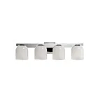 Maxim Lighting Scoop 21234MRPC 4-Lights 60W Polished Chrome Vanity Light