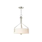 Maxim Lighting 21287SWSN Dart 3-Lights 180W Satin Nickel Pendant