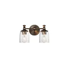 Maxim Lighting 21352CRANB 2-Lights 120W Antique Bronze Bath Vanity Light
