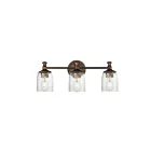 Maxim Lighting 21353CRANB 3-Lights 180W Antique Bronze Bath Vanity Light