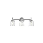 Maxim Lighting 21353CRSN 3-Lights 180W Satin Nickel Bath Vanity Light