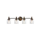 Maxim Lighting 21354CRANB 4-Lights 240W Antique Bronze Bath Vanity Light