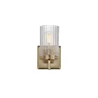 Maxim Lighting 21371CRSCH 1-Light 60W Satin Champagne Bath Vanity Light