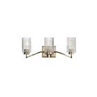 Maxim Lighting 21373CRSCH 3-Lights 180W Satin Champagne Bath Vanity Light