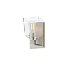 Maxim Lighting 21381CLSN 1-Light 60W Satin Nickel Wall Sconce