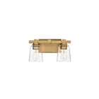 Maxim Lighting 21382CLNAB 2-Lights 120W Natural Aged Brass Wall Sconce