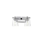 Maxim Lighting 21382CLPC 2-Lights 120W Polished Chrome Wall Sconce