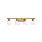 Maxim Lighting 21384CLNAB 4-Lights 240W Natural Aged Brass Wall Sconce