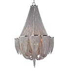Maxim Lighting 21466NKPN Chantilly 12-Lights 480W Polished Nickel Chandelier
