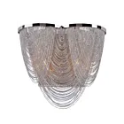 Maxim Lighting Chantilly 21469NKPN 2-Lights Polished Nickel Wall Sconce