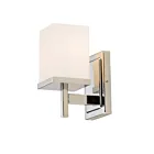 Maxim Lighting Tetra 2151SWPC 1-Light 60W Polished Chrome Vanity Light