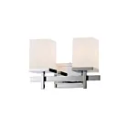 Maxim Lighting Tetra 2152SWPC 2-Lights 60W Polished Chrome Vanity Light