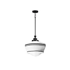 Maxim Lighting 21533WTBK 1-Light 60W Black Pendant