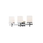 Maxim Lighting Tetra 2153SWPC 3-Lights 60W Polished Chrome Vanity Light