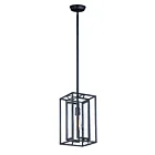 Maxim Lighting 21672CDBK Era 1-Light 60W Black Pendant