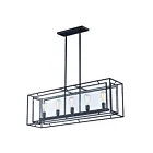 Maxim Lighting 21677CDBK Era 5-Lights 300W Black Incandescent Chandelier