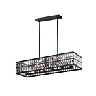 Maxim Lighting 21817BCBK Madeline 6-Lights 240W Black Pendant