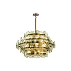 Maxim Lighting 21825GNWBR 12-Lights 720W Weathered Brass Chandelier