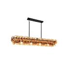 Maxim Lighting 21826AMGM 4-Lights 240W Gunmetal Pendant