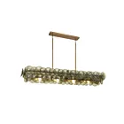 Maxim Lighting 21826GNWBR 4-Lights 240W Weathered Brass Pendant