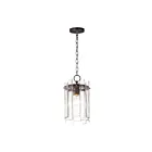 Maxim Lighting 21831AGDBZ Warren 1-Light 60W Dark Bronze Pendant