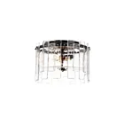 Maxim Lighting 21832AGDBZ 2-Lights 120W Dark Bronze Flush Mount