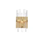 Maxim Lighting 21839AGGL 1-Light 60W Gold Leaf Wall Sconce