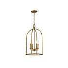 Maxim Lighting 21844EG 4-Lights 240W Etruscan Gold Pendant