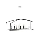Maxim Lighting 21848BS 8-Lights 480W Blacksmith Pendant