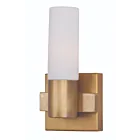 Maxim Lighting Contessa 22411SWNAB 1-Light Natural Aged Brass Wall Sconce