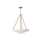 Maxim Lighting 22456WTNAB Artemis 6-Lights 360W Natural Aged Brass Pendant