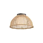 Maxim Lighting 22470NAANB 1-Light 60W Antique Bronze Flush Mount