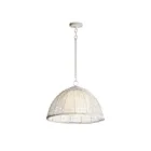Maxim Lighting 22472WWT 1-Light 60W Weathered White Pendant