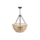 Maxim Lighting 22473NAANB 4-Lights 240W Antique Bronze Pendant