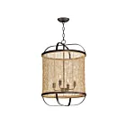 Maxim Lighting 22474NAANB 4-Lights 240W Antique Bronze Pendant