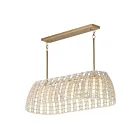 Maxim Lighting 22483SWGLD 3-Lights 240W Gold Pendant