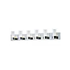 Maxim Lighting Silo 23076CLFTPC 6-Lights 40W Polished Chrome Vanity Light