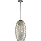 Maxim Lighting 24151BCGS Arabesque 6-Lights 18W Golden Silver Pendant