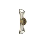 Maxim Lighting Zeta 24171NAB 2-Lights Natural Aged Brass Wall Sconce