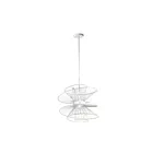 Maxim Lighting 24174MW Zeta 2-Lights 16W Matte White Pendant