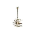 Maxim Lighting 24174NAB Zeta 2-Lights 16W Natural Aged Brass Pendant