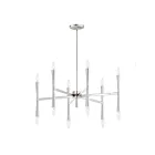 Maxim Lighting 24626SN Rome 12-Lights 480W Satin Nickel Incandescent Chandelier