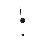 Maxim Lighting Vela 24811BK 1-Light Black Wall Sconce