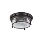 Maxim Lighting 25000CLBZ Hi-Bay 2-Lights 60W Bronze Flush Mount