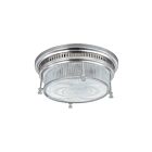 Maxim Lighting 25000CLSN Hi-Bay 2-Lights 60W Satin Nickel Flush Mount