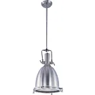 Maxim Lighting 25104FTSN Hi-Bay 1-Light 60W Satin Nickel Pendant