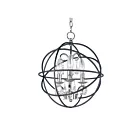 Maxim Lighting 25140ARPN Orbit 3-Lights 180W Anthracite/Polished Nickel Pendant