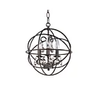 Maxim Lighting 25140OI Orbit 3-Lights 180W Oil Rubbed Bronze Pendant