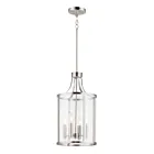 Maxim Lighting 25253CLSN Sentinel 4-Lights 240W Satin Nickel Pendant